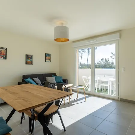 Neuf 3* à 2 Pas De L'océan à Mimizan, 5 Pers, Balcon, Parking - Fr-1-50-132 Appartamento Mimizan