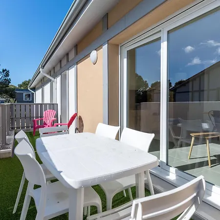 Neuf 3* A 2 Pas De L'ocean A Mimizan, 5 Pers, Balcon, Parking - Fr-1-50-132 Apartmán