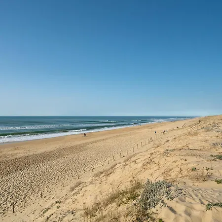 Neuf 3* A 2 Pas De L'ocean A Mimizan, 5 Pers, Balcon, Parking - Fr-1-50-132 아파트