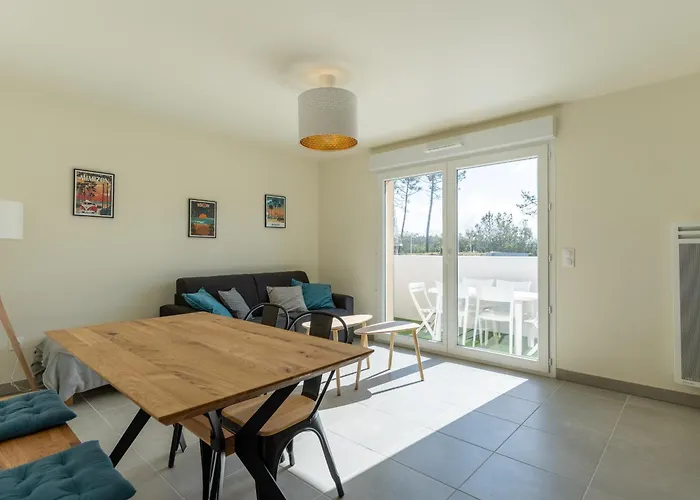 Neuf 3* A 2 Pas De L'ocean A Mimizan, 5 Pers, Balcon, Parking - Fr-1-50-132 Daire Mimizan-Plage